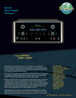 McIntosh MX-120 - Brochure 